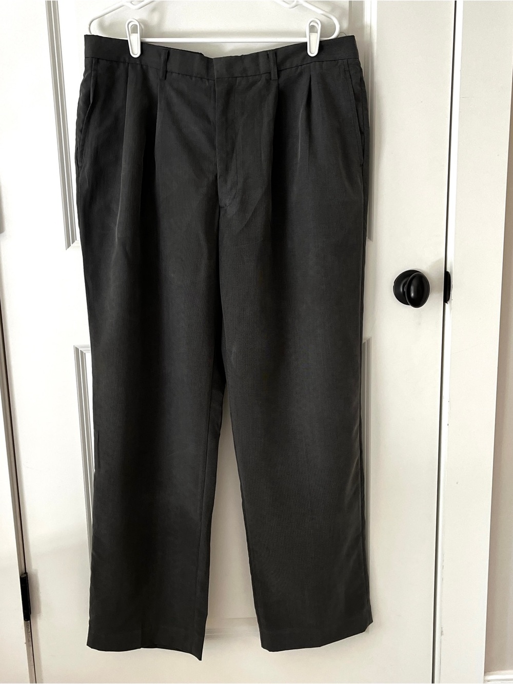 Claiborne Men's Pleated Dress Pants Size 31 Gray